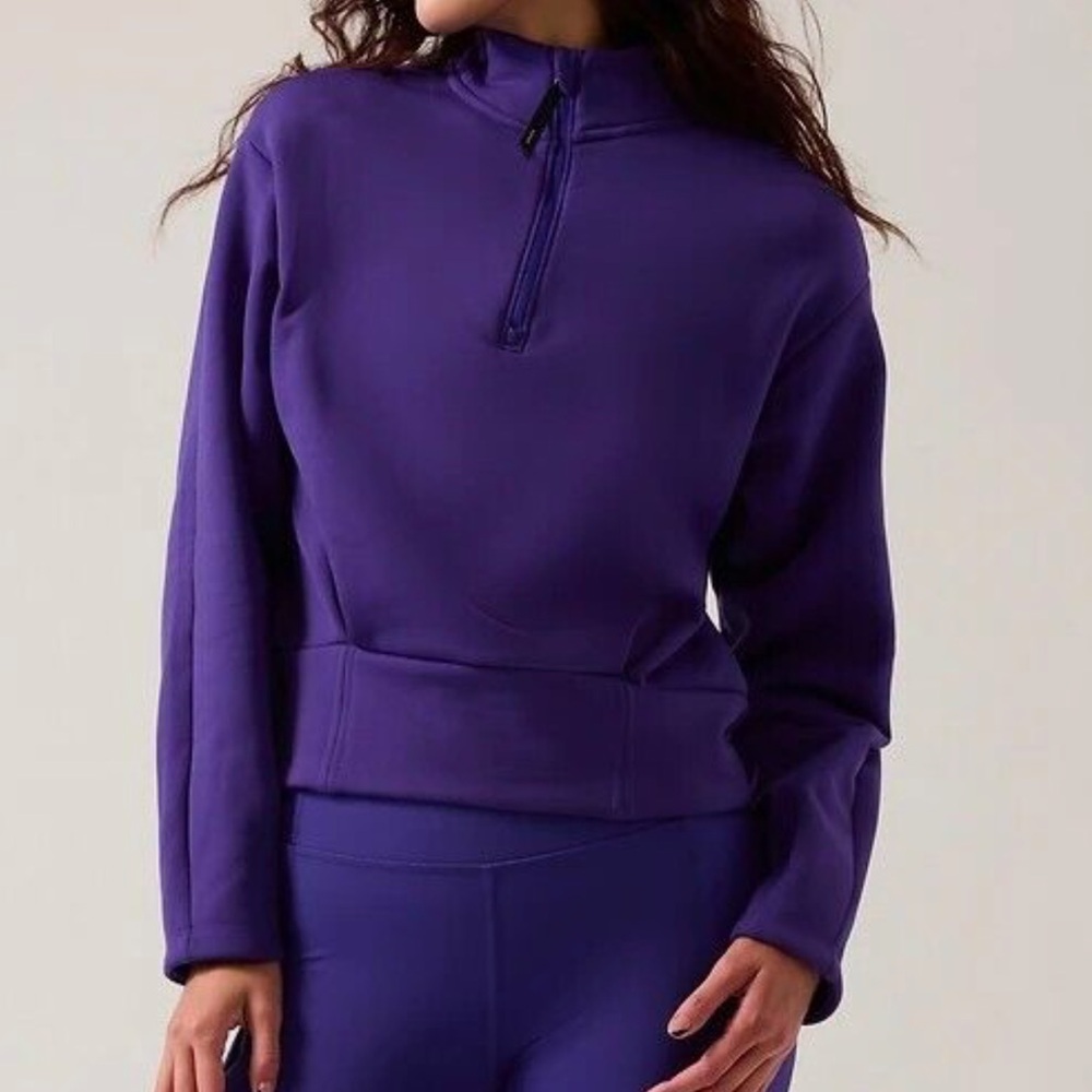 Athleta Altitude Polartec Half-Zip Sweatshirt